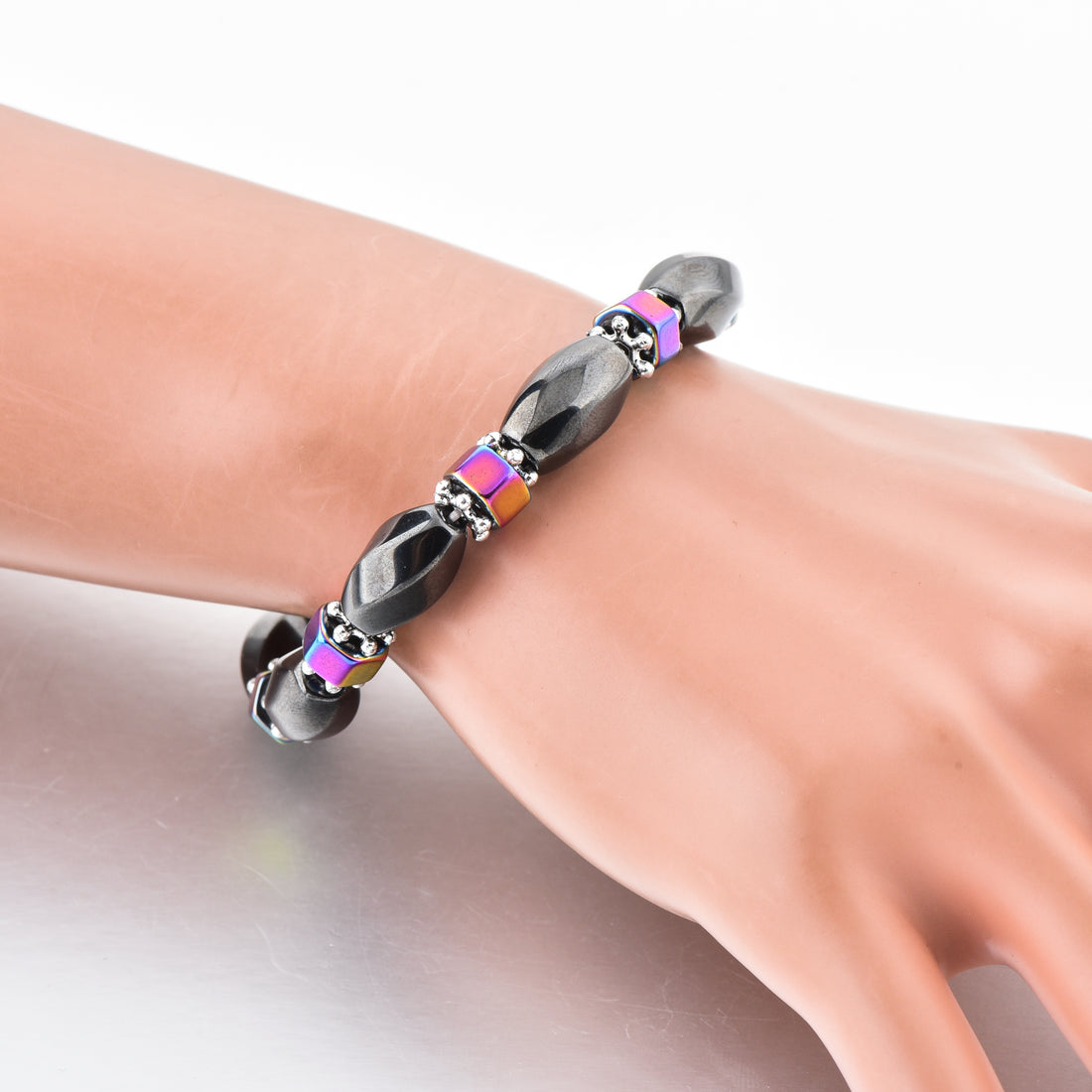 Black Magnetic Black Hematite Bracelet