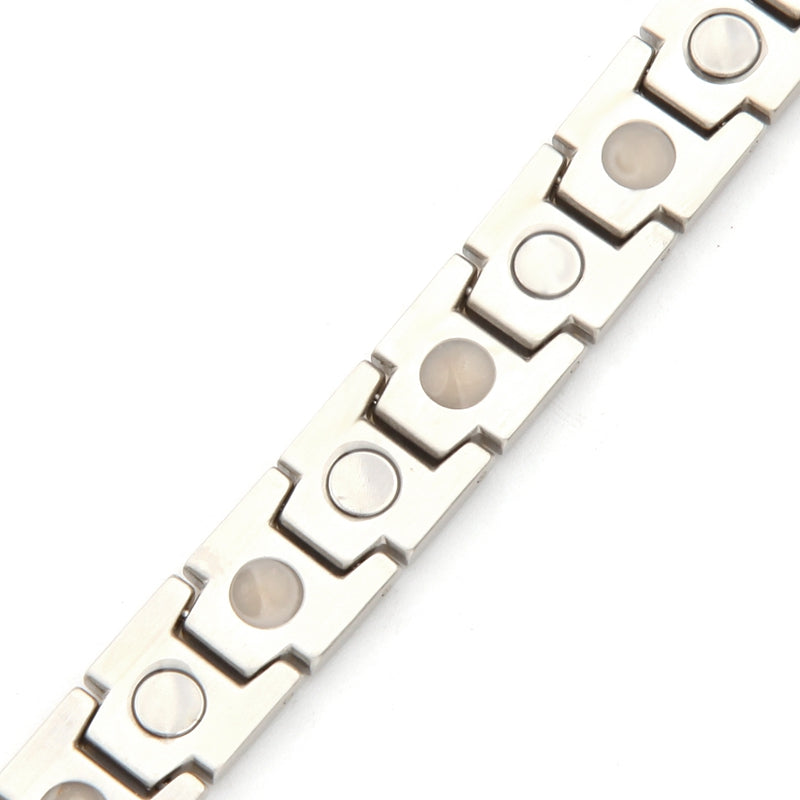 Women B Gold Silver Bracelet